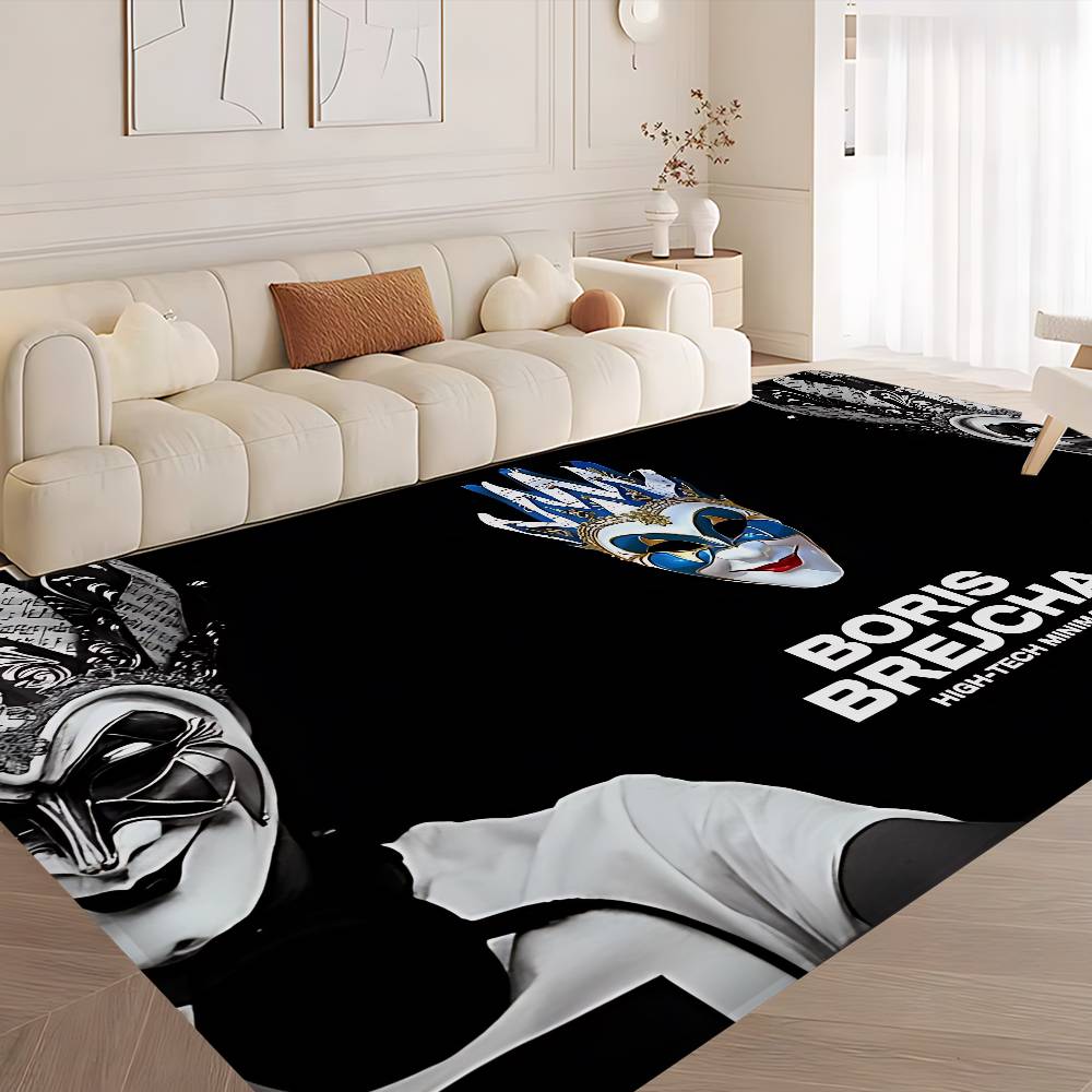 DJ Boris Brejcha Floor Mat Rectangle Anti-slip Home Soft Badmat Front Door Indoor Outdoor Mat Hotel Decor Mat