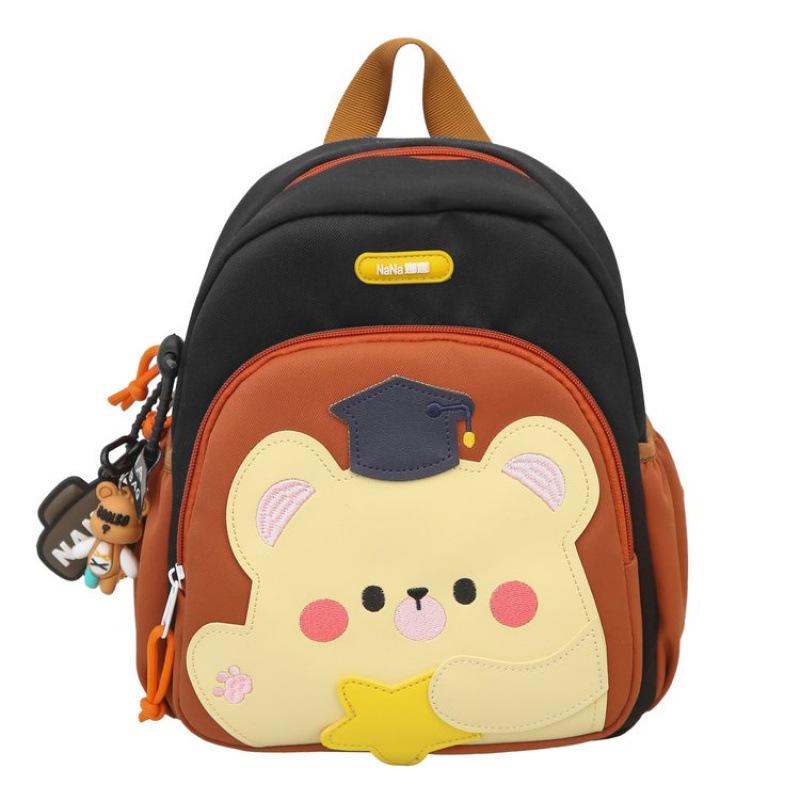 Schoolbag Fashion Cartoon School Bag Kindergarten Backpack Children's School Bag Men's and Women's Children's Backpack New Anti-Lost Bag