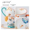 JOYYE Garden Ceramic Cup and Saucer Gift Set