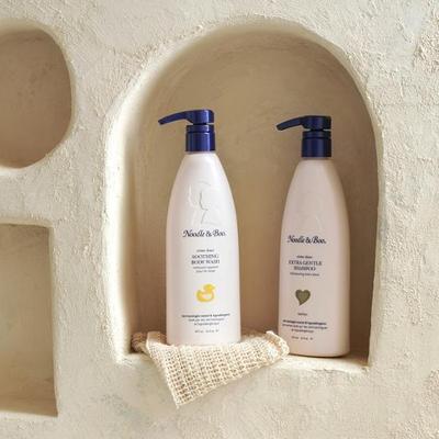 Детский шампунь + гель для душа 473 мл, 2 шт., Большой объем, Без слез, Нежный аромат