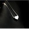 925 Sterling Silver Heart Charm Necklace Pendant For Women Wedding Party Fashion Jewelry Accessories Choker Collier Luxe Dz740