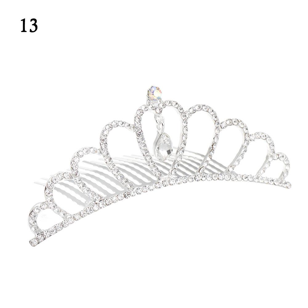 Birthday Present Crystal Party Children's Headwear Rabbit Crown Comb Hairpin