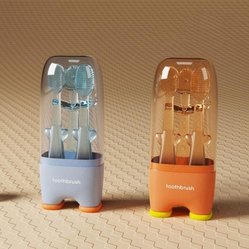 PP Детская силиконовая зубная щетка для чистки языка Щетка для языка Новая детская зубная щетка Детская