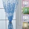Floral Voile 10679in Curtains Print Window Home Decoration Multicolor Rod Type