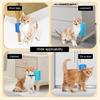 Cat Corner Scratcher Self-Grooming Massage Comb with Catnip Easy To Install Wall Corner Massage Comb Scratcher Grooming Brush Tool