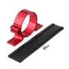 Aluminum Alloy 60mm Car Fuel Pump Mount Mounting Bracket Single Filter Clamp Cradle Red
