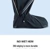 Unisex Waterproof High-Top 360° Coverage Rain Boots with Thickened, Wear-Resistant Design