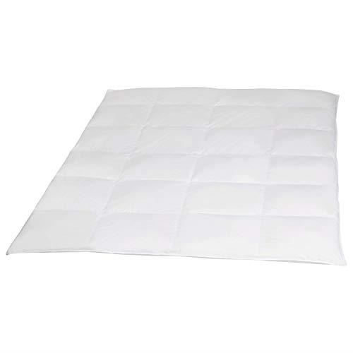 Couette - böhmerwald - 309601-11 - 135 x 200 cm - duvet d'oie blanche - hauteur 4 cm