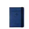 PU Leather RFID Passport Wallet Set with Strap, Card Holders, Ticket Sleeve, and SIM Slot