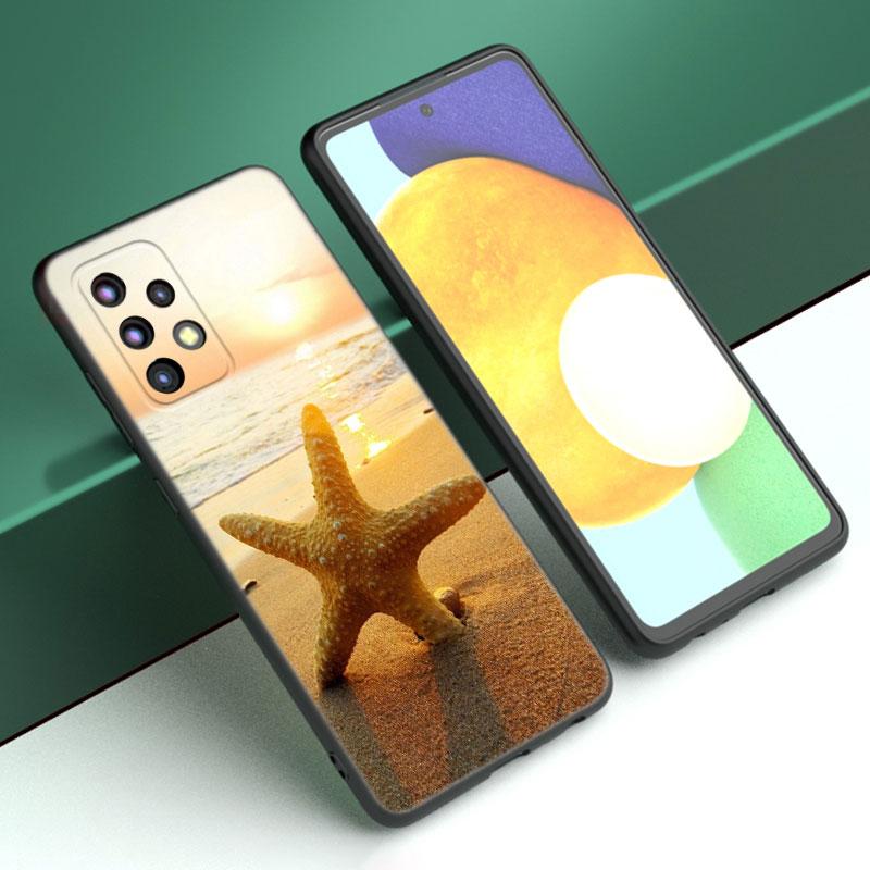 Чехол для телефона с ракушками и морской звездой для iPhone Samsung Galaxy Redmi Xiaomi Oppo OnePlus Note SA 7 8 9 10 11 12 13 14 20 21 22 23 53 54 Pro Max Ultra