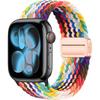 Case+Braided Strap For Apple Watch Bands 40mm 45mm 41mm 44mm 46mm 42mm magnetic correa Bracelet iWatch series se 3 6 7 8 9 10 11