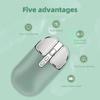 Двухрежимная беспроводная мышь Bluetooth 5.1, 2,4 г, перезаряжаемые бесшумные геймерские мыши, настольная USB-оптическая игровая мышь с одним щелчком мыши