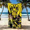 Borussia Dortmund Beach Towel High Absorbency Quickdry Comfortable Lightweight Portable For Swimmingbeachcamping Travel Beach Accessoriesgym