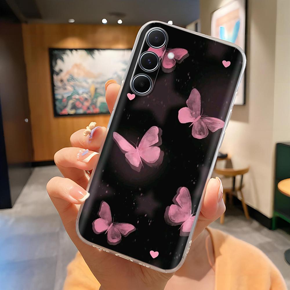 Чехол для Samsung A36 Роскошный Милый Мультяшный Крутой Забавный Расписной Мягкий Прозрачный Чехол для Телефона для Samsung Galaxy A36 5G Задняя Крышка SM-A366E