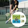 Pickleball Dink Pad for Wall, Practice Beginners, Training Poster Mat