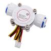 DN10 Water Flow Sensor Flowmeter 0.5-10L/min Fluidmeter Water Flowmeter Counter Fluidmeter Easy Installation