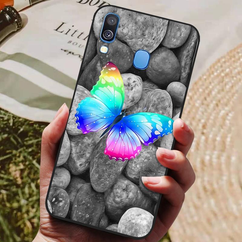 Чехол Для Samsung A40 Чехол Мягкий ТПУ Чехол для задней панели телефона Для Samsung Galaxy A40 Силиконовый чехол Coque A 40 A405 A405F Бампер Fundas Сумка