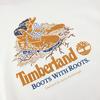 Timberland Round Neck Short Sleeve Outdoor Breathable T-Shirt Men Tops Vintage-White A6A6FCM9