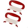 2pcs/set Kite Handle with Line 328ft Durable String for /Camping/Fishing Red