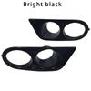 Car Front Bumper Grill Fog Light Cover Grille Trim Honeycomb Mesh For BMW E46 M3 2001 2002 2003 2004 2005 2006 Accessories