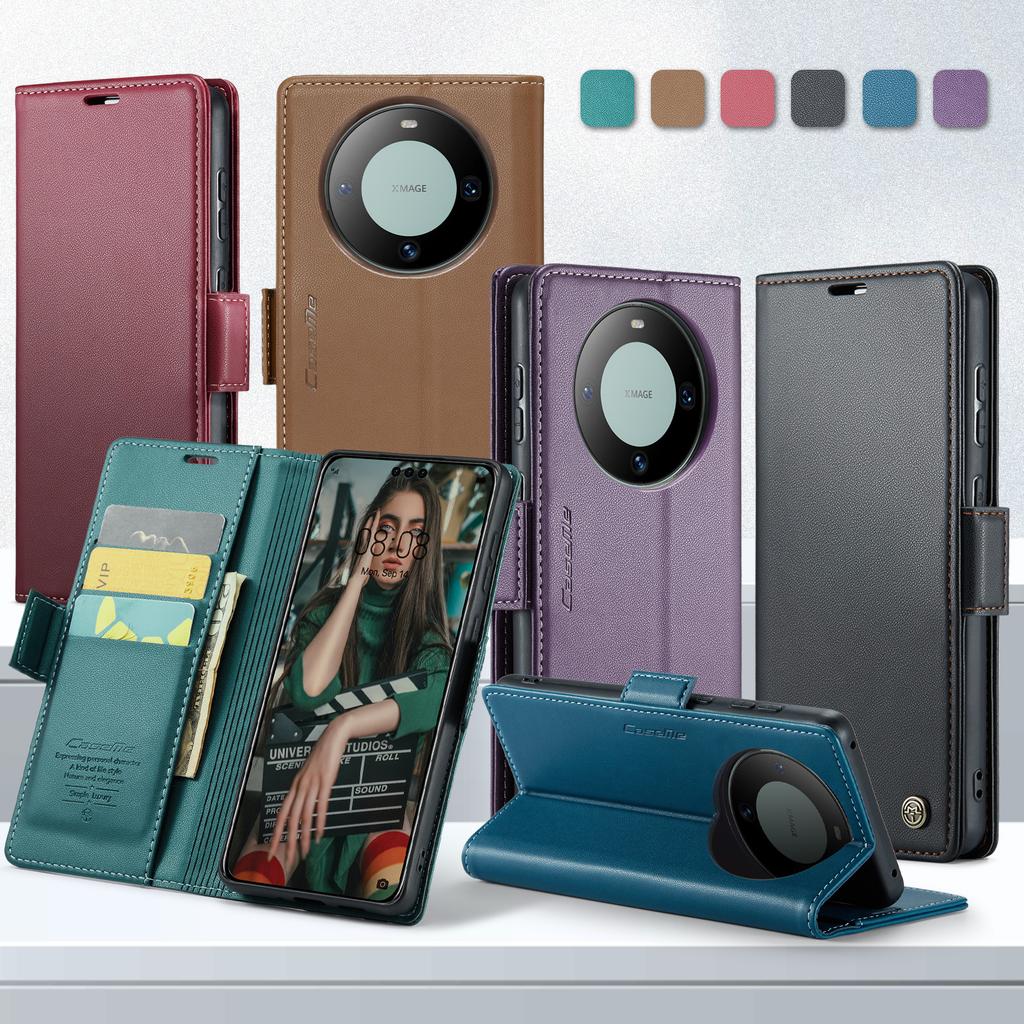 Для Huawei Mate 60/Mate 60 Pro/Mate 60 Pro+ чехол из искусственной кожи премиум-класса с функцией кошелька