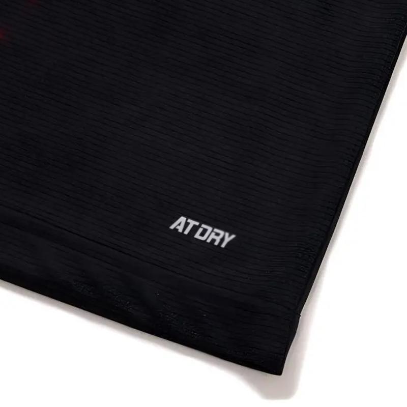 Li-Ning Plain Logo Embroidered Simple Breathable Quick-Dry Comfortable Versatile Short Sleeve Polo Shirt Casual Sports Suit YPLT027-1+AKST593-7