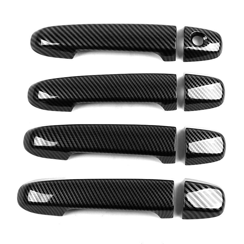 Декоративные наклейки на дверные ручки для Toyota Camry 2012-2017