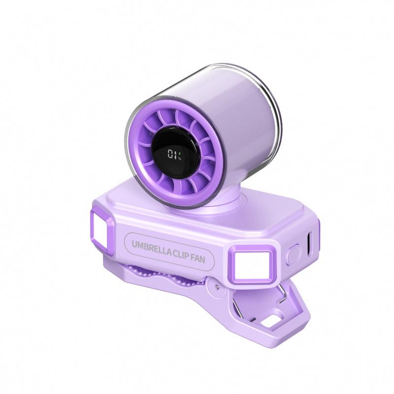 Portable USB Charging Clip-on Fan with Long Battery Life for Outdoor Use