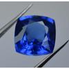 Blue Tanzanite 9.20 Ct Natural   Loose Gemstone Square Cushion Cut