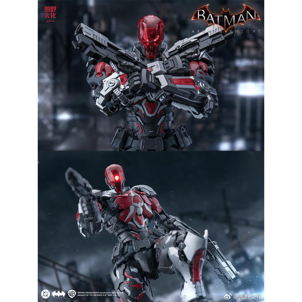 HEMOXIAN Модель для сборки Arkham Knight YuanYe Over Zero Фигурки Бэтмена 1/10 Статуя Коллекция Детская игрушка Подарок