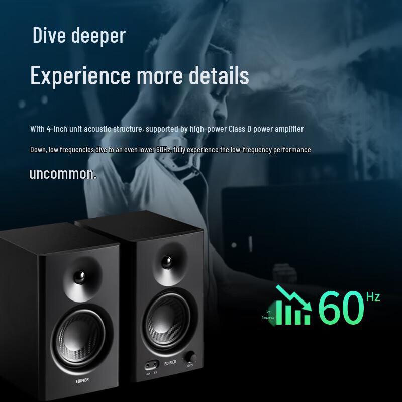 Edifier MR4 Active Monitor 2.0 Speakers