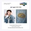 NVG·YOUNG Men's Retro Denim Lapel Jacket
