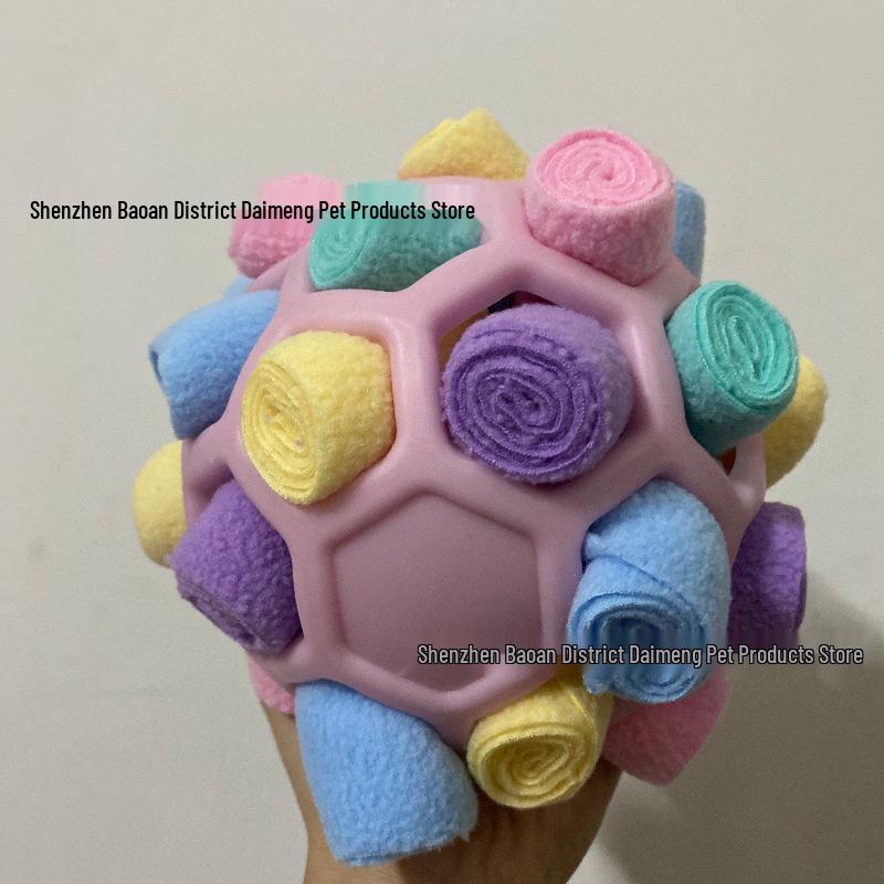 Питомец Нюхай и Играй: Скрытый корм резиновый мяч игрушка для собак