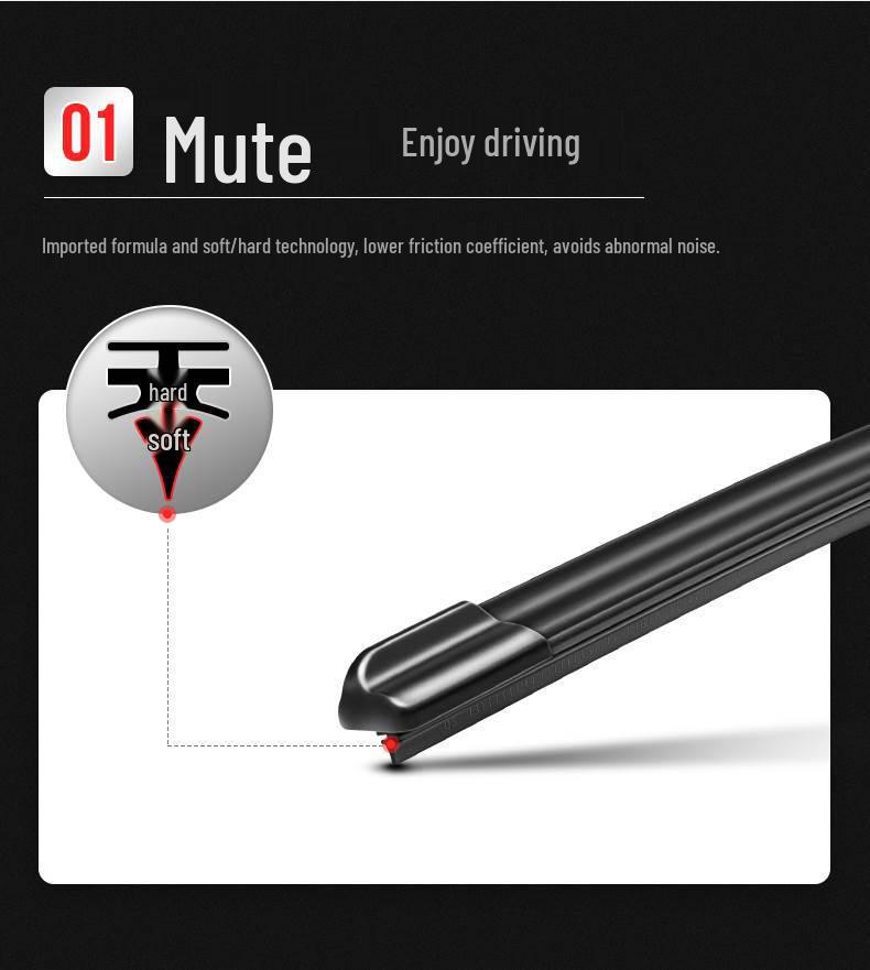 Compatible Wiper Blades for Dongfeng Venucia D60 2017 - 18 & 19 Original