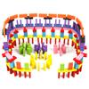 120pcs Wooden Domino Toy Children Early Learning Building Block Educational Toy120pcs Domino