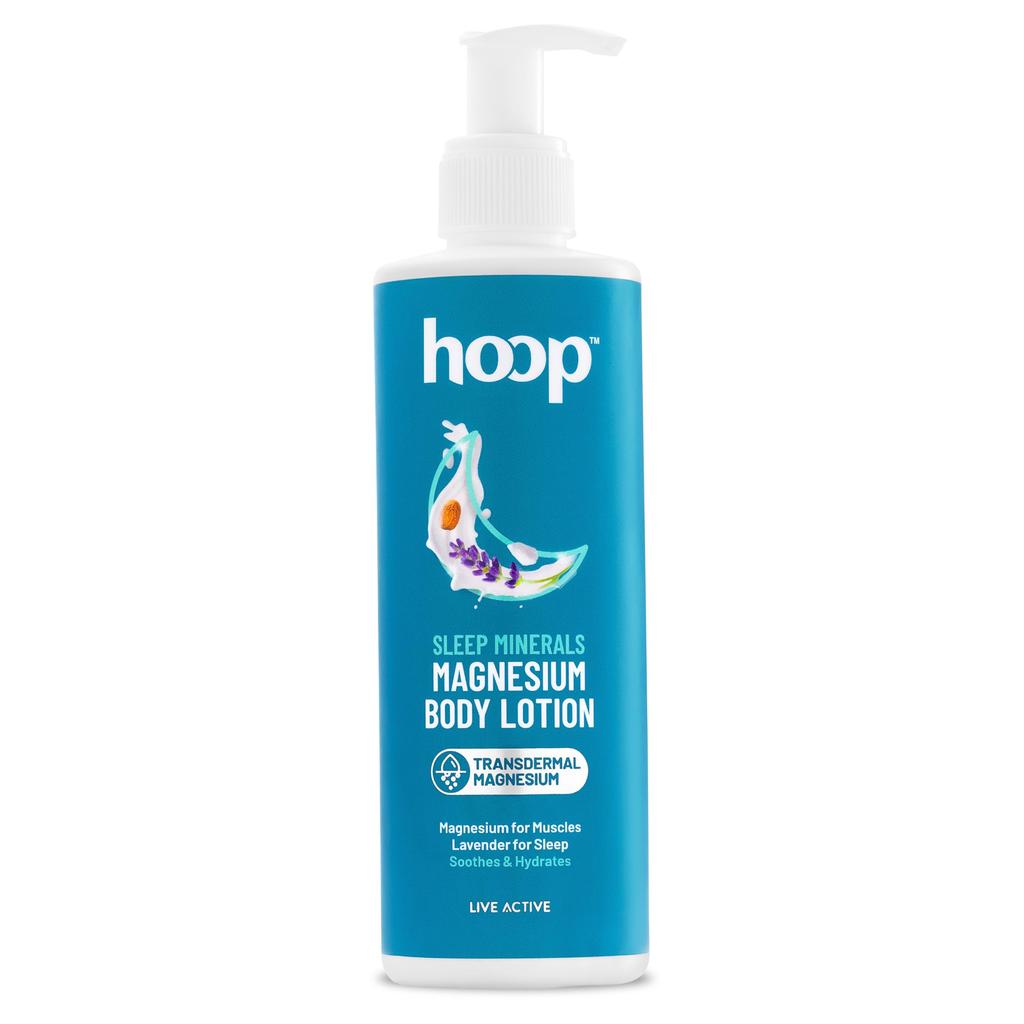 hoop Magnesium Sleep Body Lotion | Topical Magnesium Chloride Supplement for Muscle Recovery, Better Sleep | Magnesium Oil Supports Deep Sleep, Recove