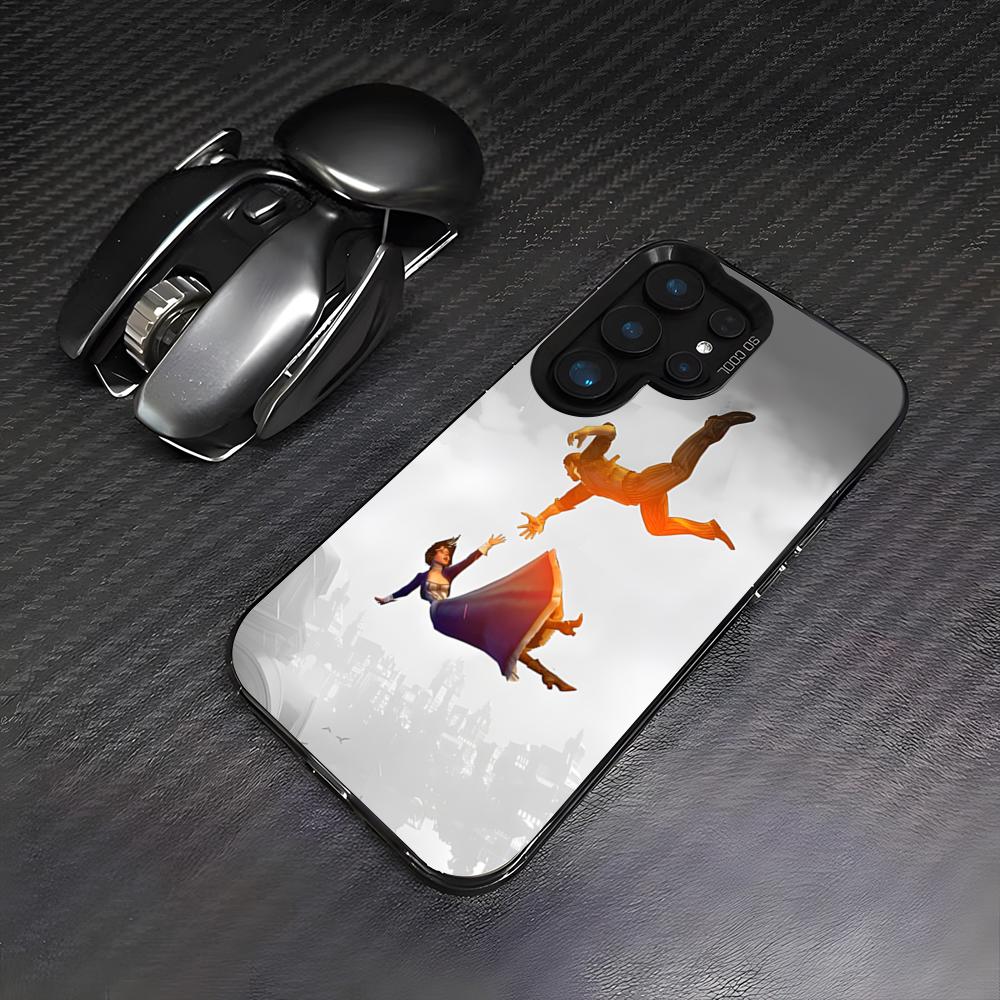 Игровой чехол B-BioShock для Samsung A25 A16 A33 5G A54 A36 A35 A56 A52 A14 Ударопрочный цветной чехол