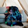 Custom Name Valorant Theme Printed Blanket - Perfect for Couch, Bed, Travel & Outdoor Use | Machine Washable, Cozy & Durable.