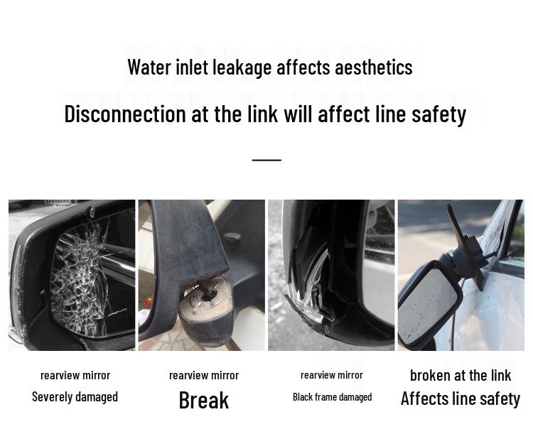 14-21 Сборка зеркала заднего вида и боковых зеркал Qashqai: Складной светоотражающий левый/правый