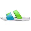 Benassi Comfortable Lightweight Non-Slip Slide Sandals Women Footwear Blue Green 819717-431