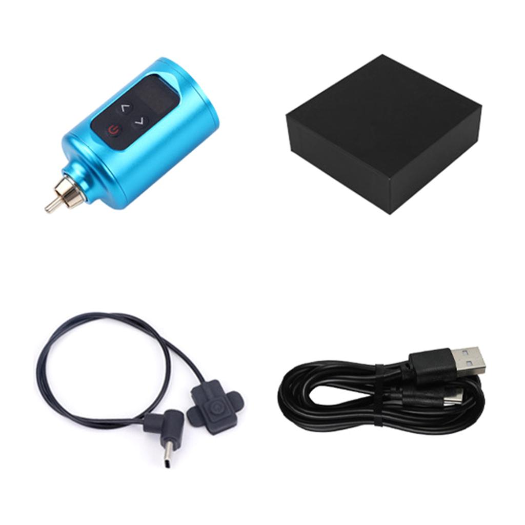 1400 мАч беспроводной блок питания для татуировки микроблейдинг ручка татуировка аккумулятор RCA интерфейсы для тату машинка татуировка тело