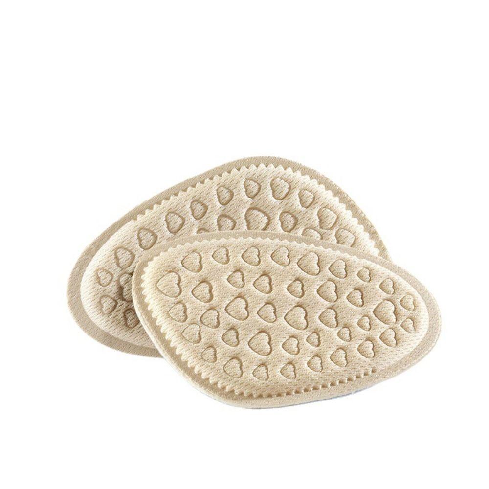 Мягкие подушечки для передней части стопы Аксессуары для обуви Противоскользящие Удобные полустельки Влагоотводящие Дышащие Женские стельки для обуви Уход за ногами