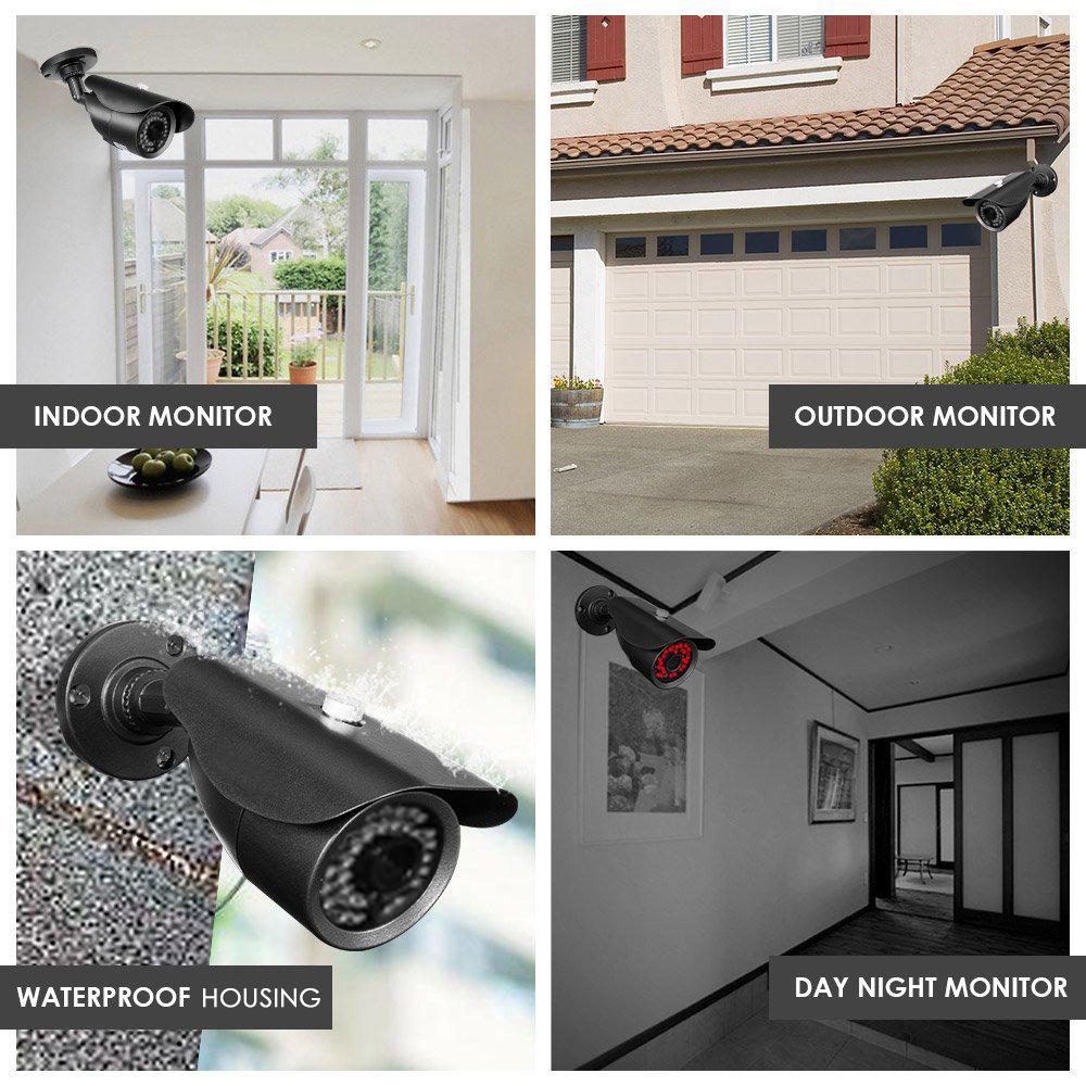 Водонепроницаемая камера ночного видения 1080Р 2.0МР 3,6 мм 1/3CMOS