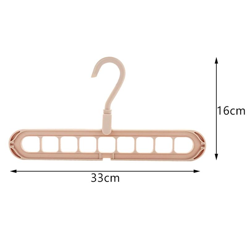 Волшебные многопортовые вешалки для одежды, экономящие место, сушилка, многофункциональный пластиковый органайзер для гардероба, вешалка для одежды