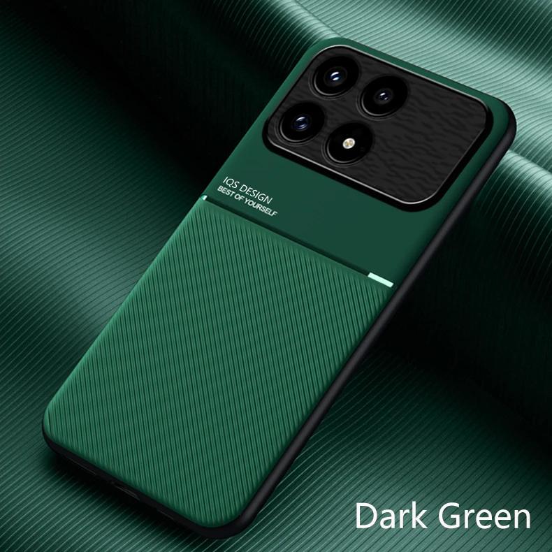Простой прочный противоскользящий чехол для Xiaomi Poco F8 Ultra F8 Pro Защитная крышка Магнитный держатель-присоска Чехол Coque Fundas