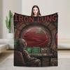 Blood Ocean Iron Lung Horror Film Plush Blankets  Custom Throw Blanket for Home 125*100cm Plush Thin Quilt