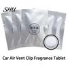 Scented Car Accessory 10Pcs PE Aromatherapy Tablets Refresh Your Ride with Travel-friendly Fragrance Customizable Fragrances Easy Install Scratch-Free