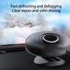 Portable Car Heater Windshield Defroster Defogger Car Fan Heater Adjustable Rapid Heating Air Heater Windscreen Heater Fan