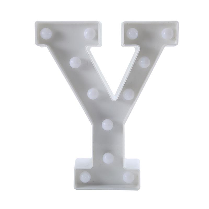 Светодиодные буквы - Декоративные светящиеся буквы для предложений, признаний, дней рождения и вечеринок