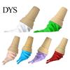 Desk Accessories for Office Melting Ice Cream Ornament, 3D Printed Cone Colorful Entryway Ornaments Sculpture, Fun Tabletop Ornament Home Decoration